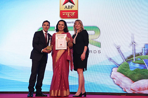 CSR Leadership Award by ABP News