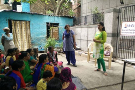 Aanganwadi Worker's training on Cervical Cancer